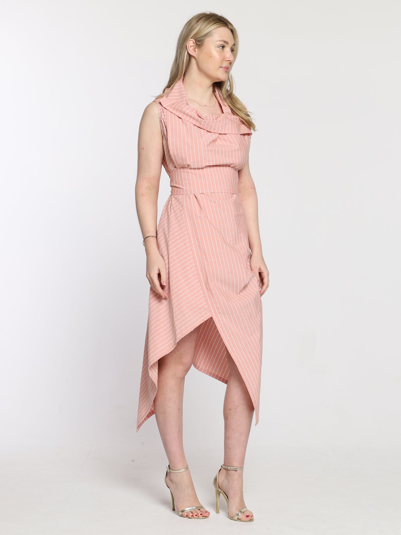 Pink Stripe Lexi Dress