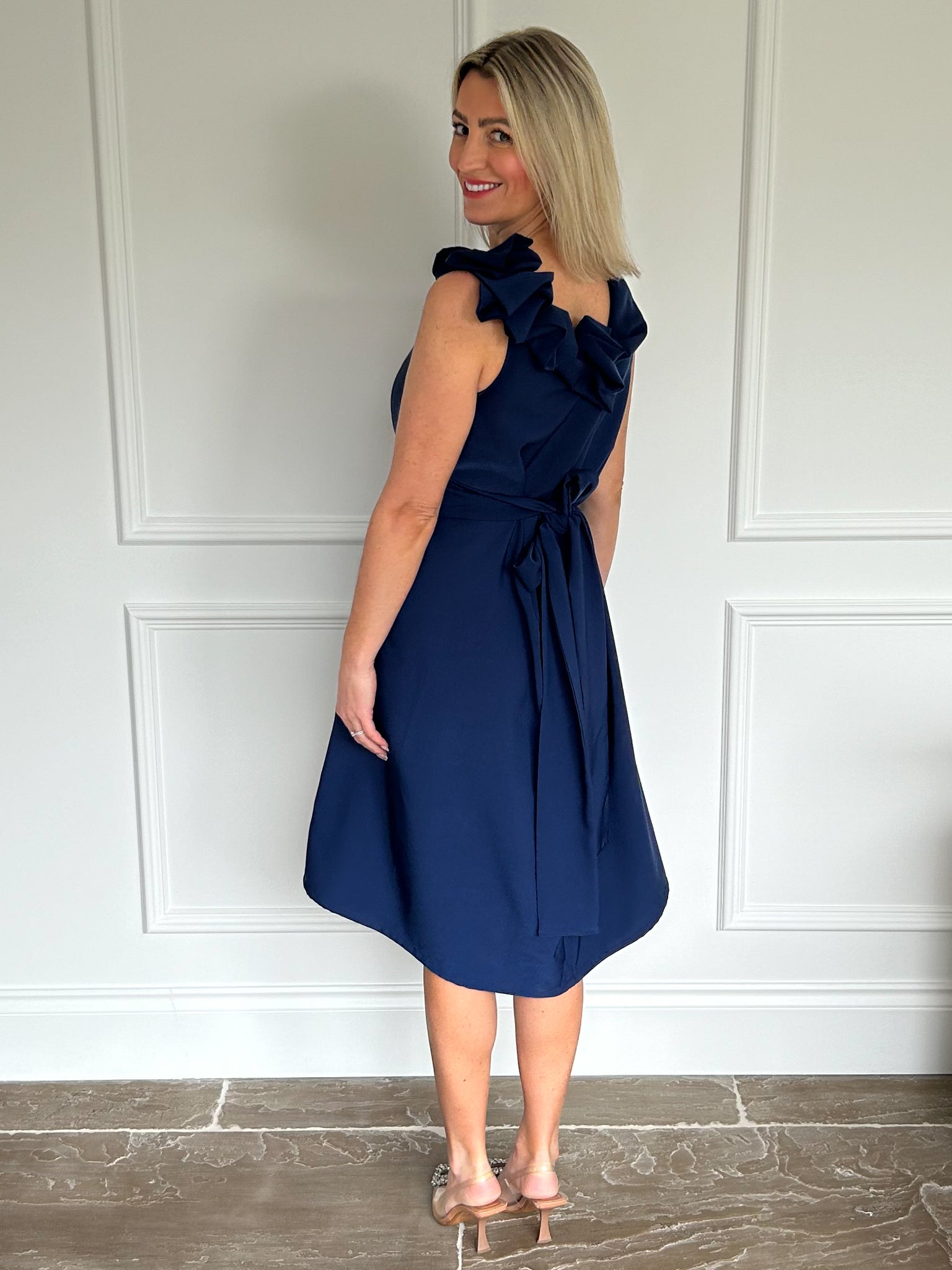 French Navy Anna Dress