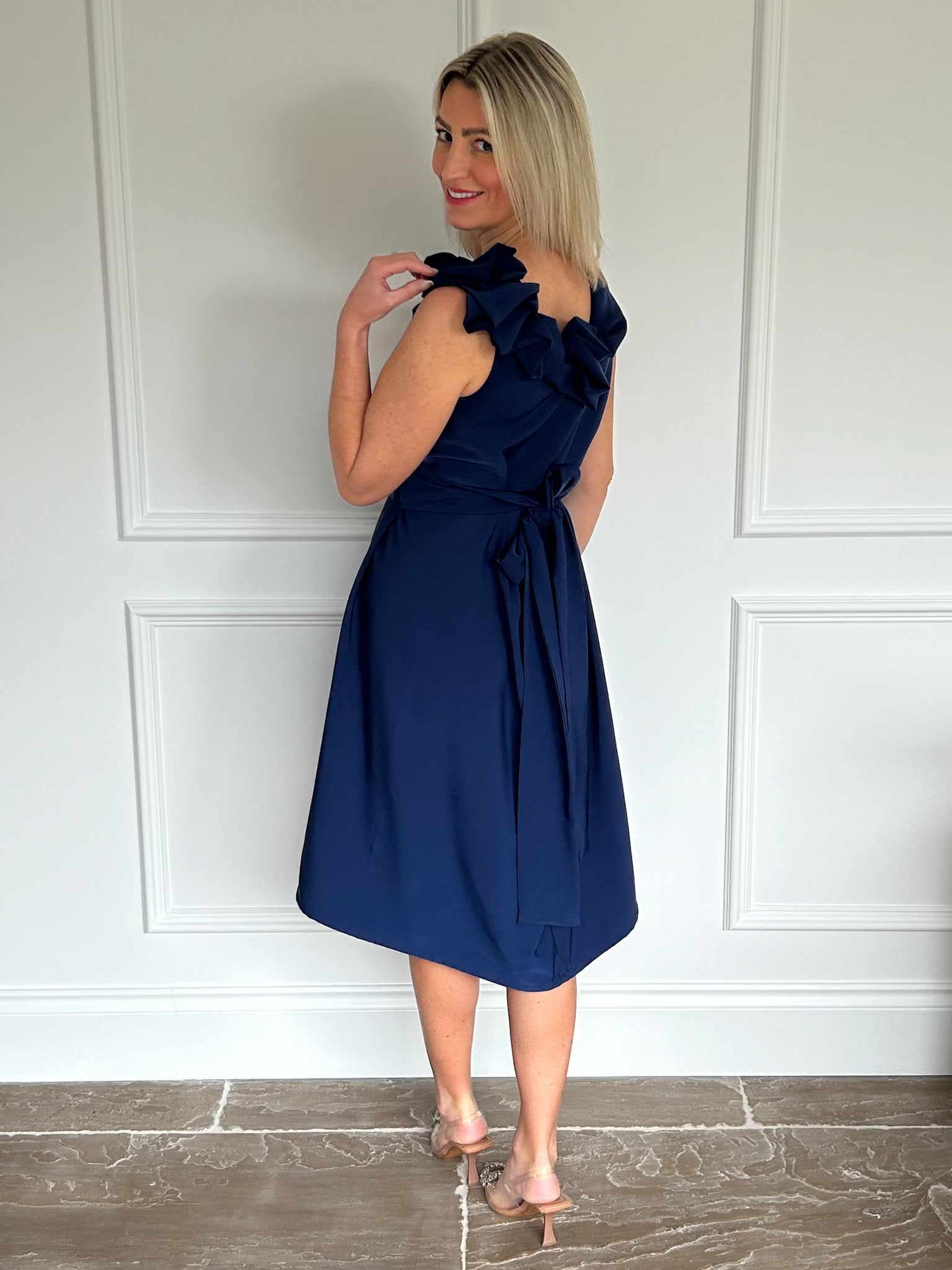 French Navy Anna Dress