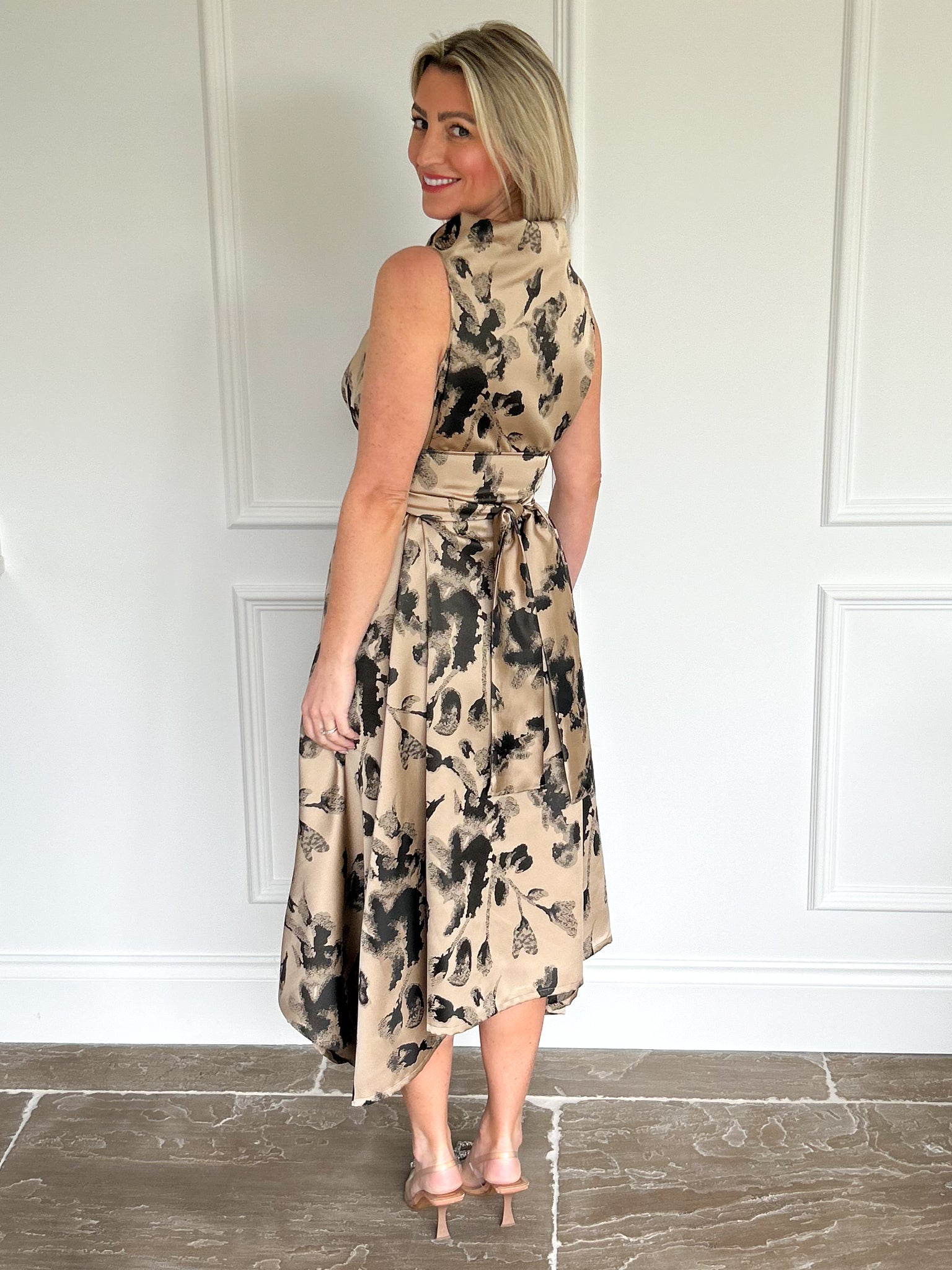 Savannah Print Darcy Dress